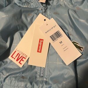 Lacoste x Supreme Light Blue Jacket